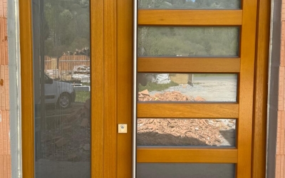 Dveře meranti s podkladním Purenitem