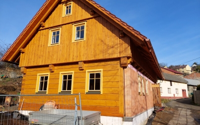 Sruby, roubenky a dřevostavby