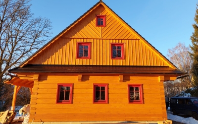 Sruby, roubenky a dřevostavby
