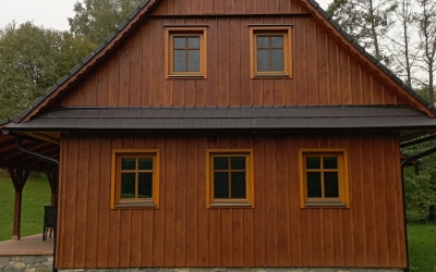 Sruby, roubenky a dřevostavby