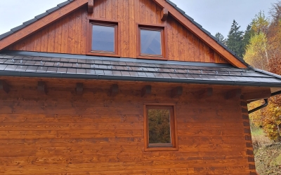 Sruby, roubenky a dřevostavby